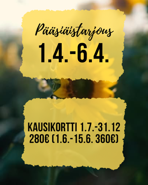 Product image of PÄÄSIÄISTARJOUS - KAUSIKORTTI LOPPUVUOSI 2026