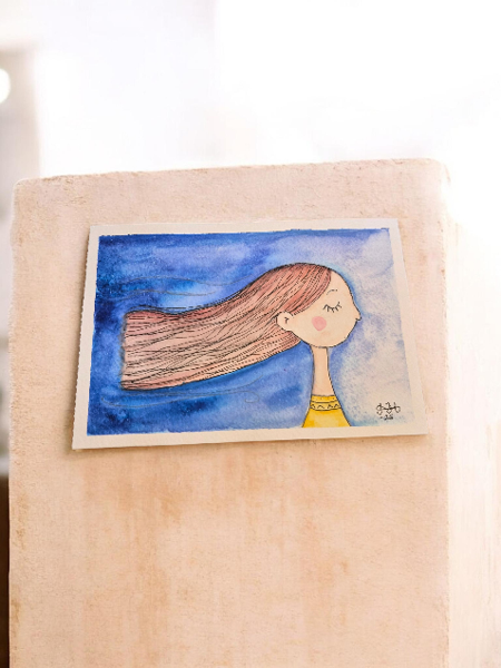 Product image of Tuuli-Tiia-akvarelli