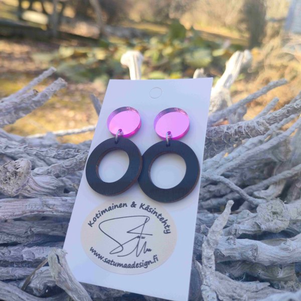 Product image of  LyhyetRinkulat - PinkkiPeili, Musta