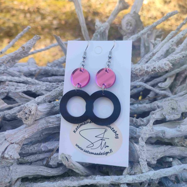 Product image of  RoikkuvatRinkulat - PinkkiPeili, Musta