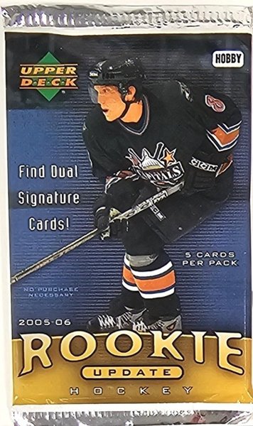 Product image of 2005-06 Upper Deck Rookie Update Hockey Hobby Pack