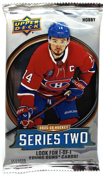 Product image of  2025-26 Upper Deck Series 2 Hockey Hobby [Pack]