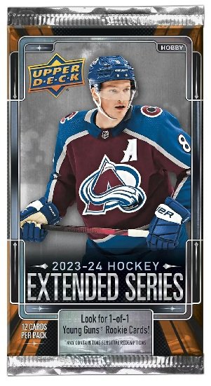 Product image of 2023-24 Upper Deck Extended Series Hockey Hobby Pack
