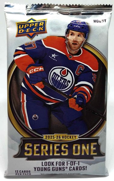 Product image of  2025-26 Upper Deck Series 1 Hockey Hobby [Pack]