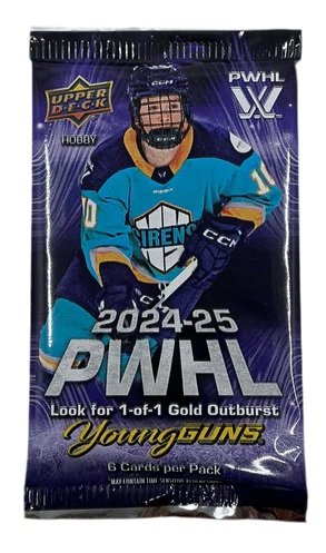 Product image of 2025 Upper Deck PWHL Hockey Hobby Pack