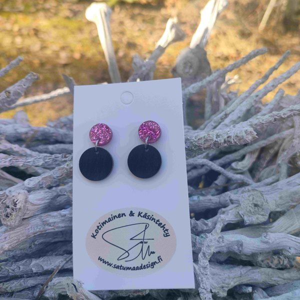 Product image of  TuplaPallot - PinkkiGlitteri, Musta