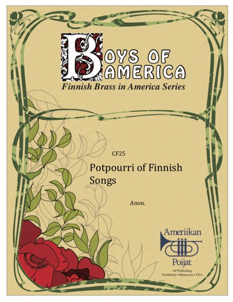 Product image of  Potpouri af Finska Folkvisor
