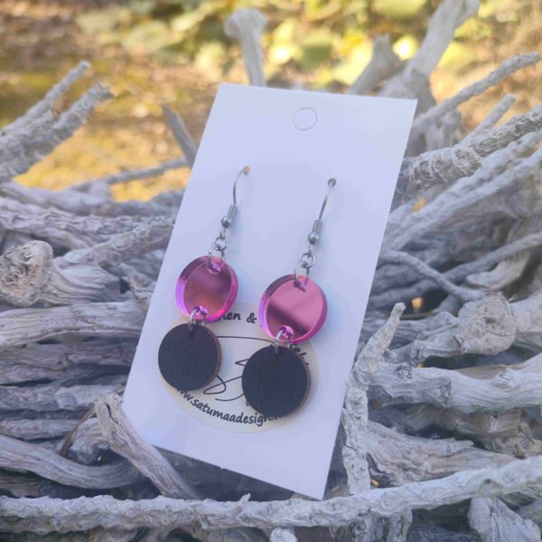 Product image of  RoikkuvatTuplat - PinkkiPeili, Musta