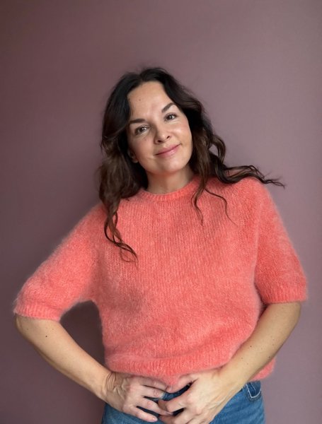 Product image of  Aino Kid Mohairneule koralli onesize