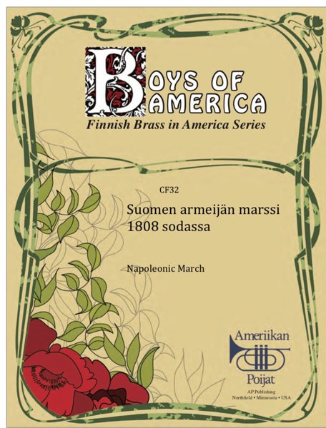Product image of  Suomen armeijan marssi 1808 sodassa (anon.)