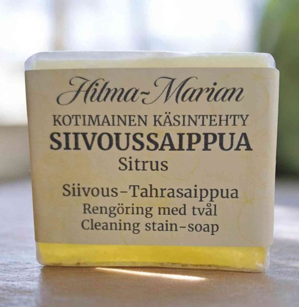 Product image of  Sitrus siivous- ja tahrasaippua, 100g