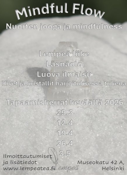 Product image of  Mindful Flow - nuorten jooga & mindfulness YKSI KERTA