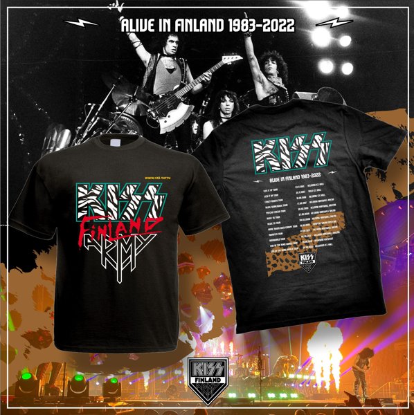 Product image of  KAF Alive in Finland -paita