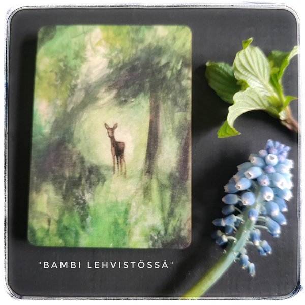 Product image of Bambi lehvistössä - magneetti