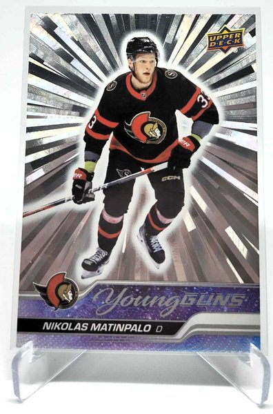 Product image of  2023-24 #495 Nikolas Matinpalo Young Guns Outburst