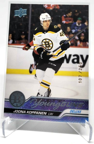 Product image of  2023-24 #203 Joona Koppanen Young Guns Deluxe /250