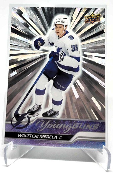Product image of  2023-24 #454 Waltteri Merelä Young Guns Outburst