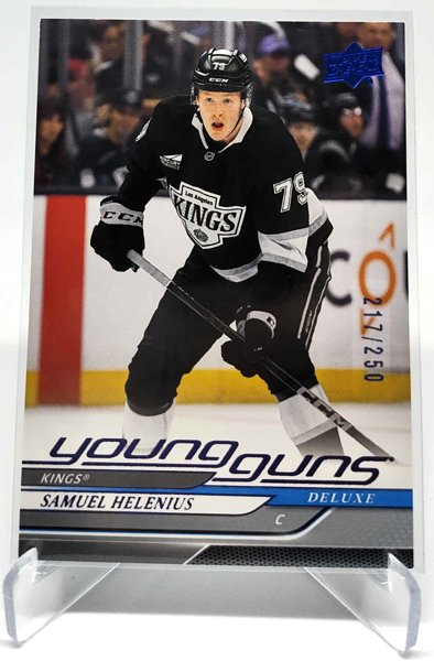 Product image of  2024-25 #719 Samuel Helenius Young Guns Deluxe /250