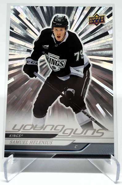 Product image of  2024-25 #719 Samuel Helenius Young Guns Outburst