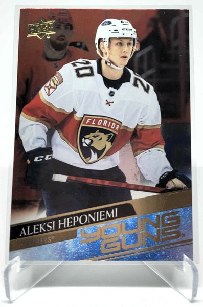 Product image of  2020-21 #716 Aleksi Heponiemi Young Guns Silver Foil