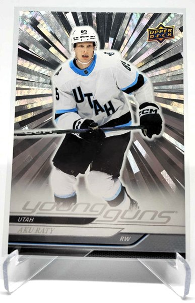 Product image of  2024-25 #458 Aku Räty Young Guns Outburst