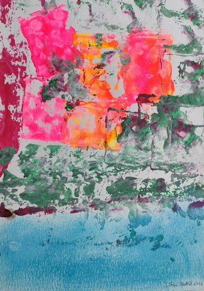 Product image of Maalismaa, akryyli ja öljy, 28,5 x 21 cm