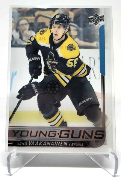 Product image of  2018-19 #468 Urho Vaakanainen Young Guns Clear Cut