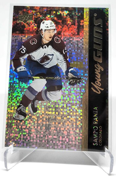 Product image of  2021-22 #457 Sampo Ranta Young Guns Speckled Rainbow Foil