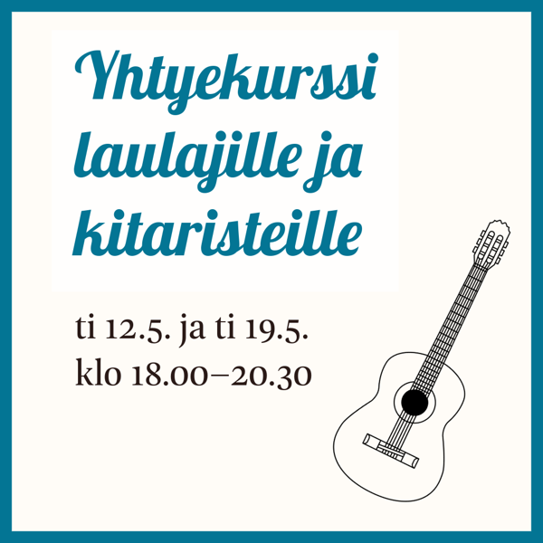 Product image of  Yhtyekurssi laulajille ja kitaristeille