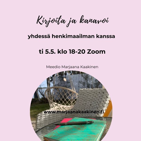 Product image of  Kirjoita ja kanavoi, Zoom ti 5.5. klo 18-20