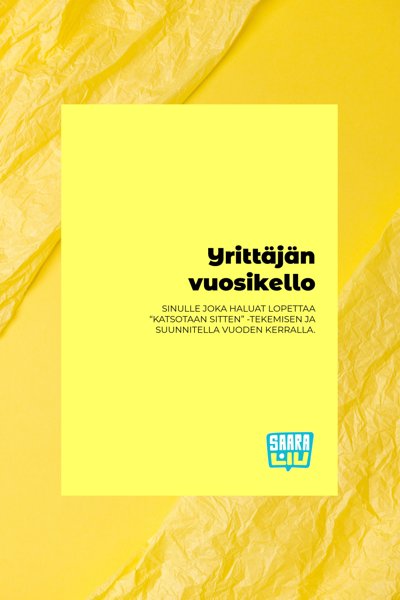 Product image of  Yrittäjän vuosikello