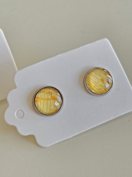 Product image of  Keltaoranssi Art nappikorvakoru