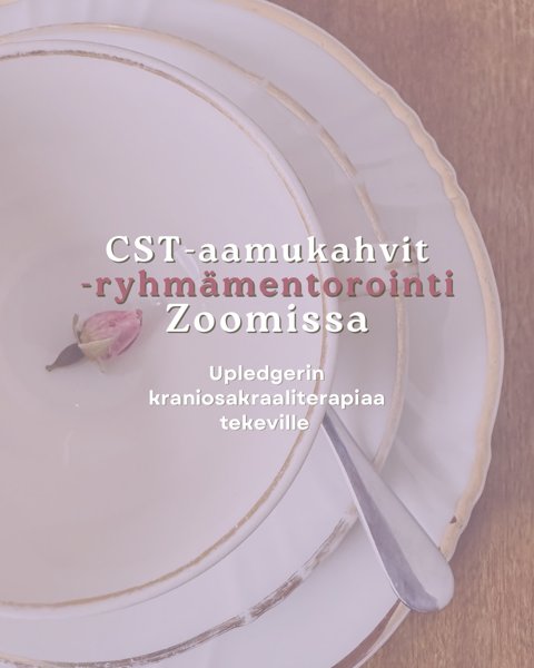 Product image of  CST-aamukahvit -ryhmämentorointi 24.4. / Online