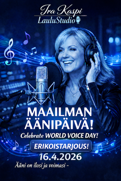 Product image of  KANSAINVÄLINEN ÄÄNIPÄIVÄ TARJOUS🎙️