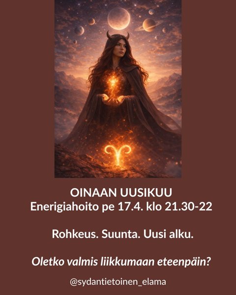 Product image of  OINAAN UUSIKUU – ENERGIAHOITO pe 17.4.2026
