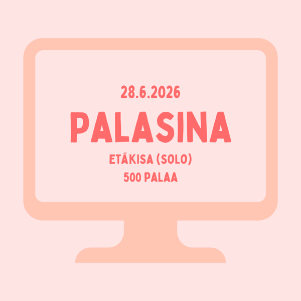 Product image of Etäkisa 28.6. / Online Competition, klo 13-15.30