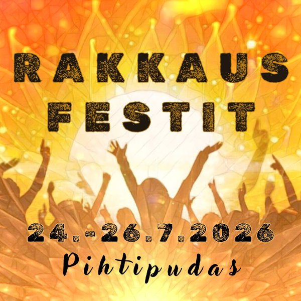 Product image of  RAKKAUSFESTIT 24.-26.7.2026 (3 päivän lippu)