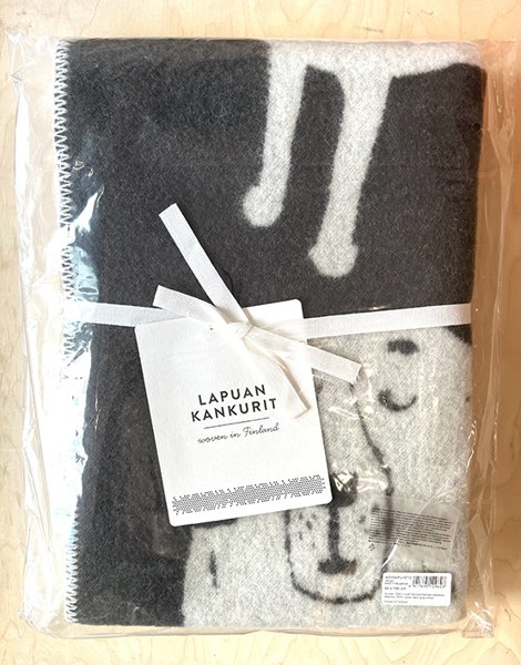 Product image of  Koirapuisto huopa / tummaharmaa-valkoinen