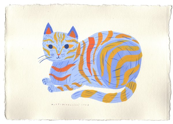 Product image of  Vaaleansininen kissa