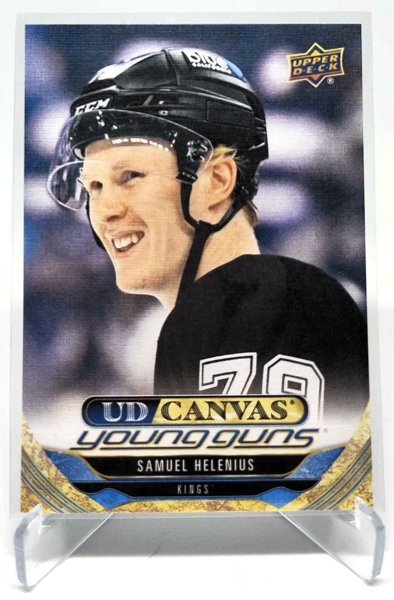 Product image of  2024-25 #C370 Samuel Helenius Young Guns Canvas