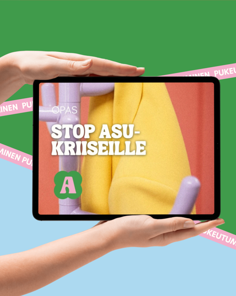 Product image of  Stop! Asukriiseille - hallitse vaatekaapin kaaos