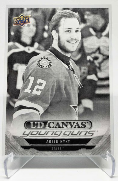 Product image of  2024-25 #C366 Arttu Hyry Young Guns Canvas Black
