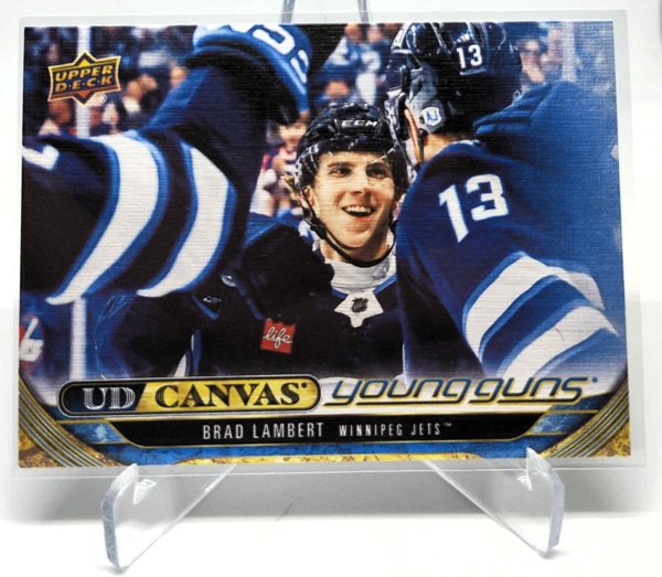 Product image of  2024-25 #C-97 Brad Lambert Young Guns Canvas
