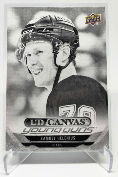 Product image of  2024-25 #C370 Samuel Helenius Young Guns Canvas Black