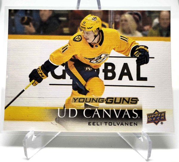 Product image of  2018-19 #C215 Eeli Tolvanen Young Guns Canvas