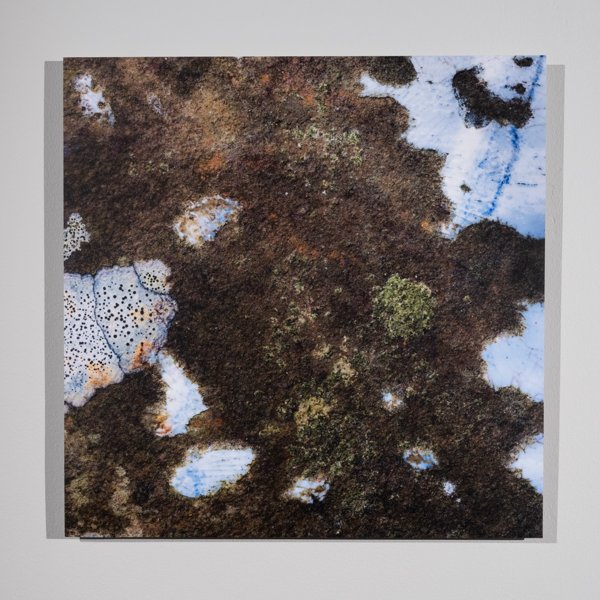 Product image of Hiljainen manner, 50 x 50 cm, 2021, valokuvataulu, editio 1/5.