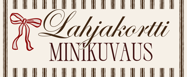 Product image of  Lahjakortti minikuvaukseen (postitse)