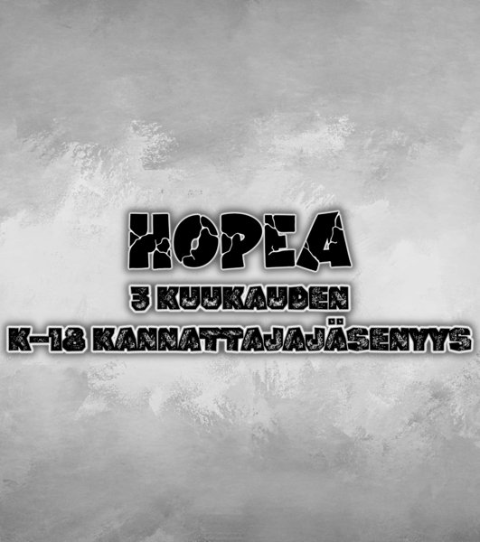 Product image of  HOPEA (K-18 kolmenkuukauden kannattajajäsenyys)