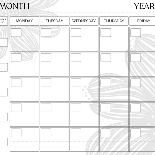 Product image of  Monthly planner