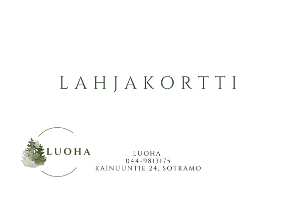Product image of  Lahjakortti arvo 50€